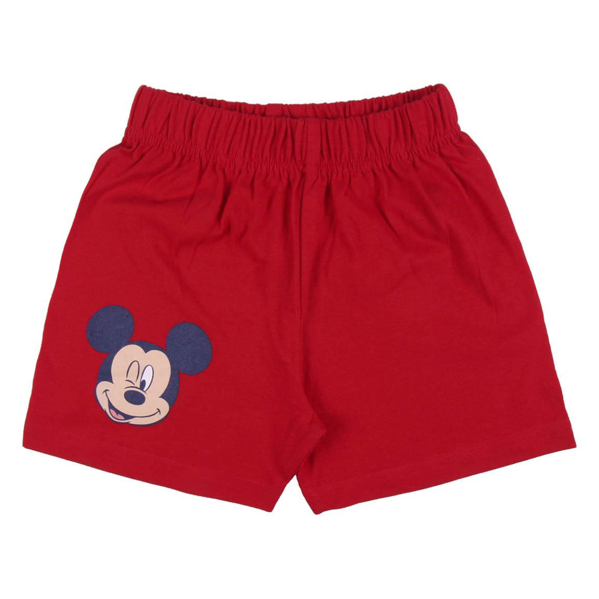 Disney Mickey Mouse Schlafanzug Kinder Pyjama T-Shirt & Short aus 100 % Baumwolle