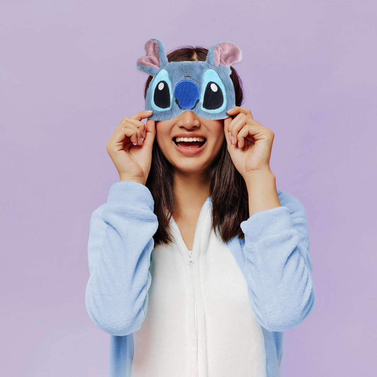 Disney Stitch Augenmaske – Sanfte Schlafhilfe mit Design-Stickerei