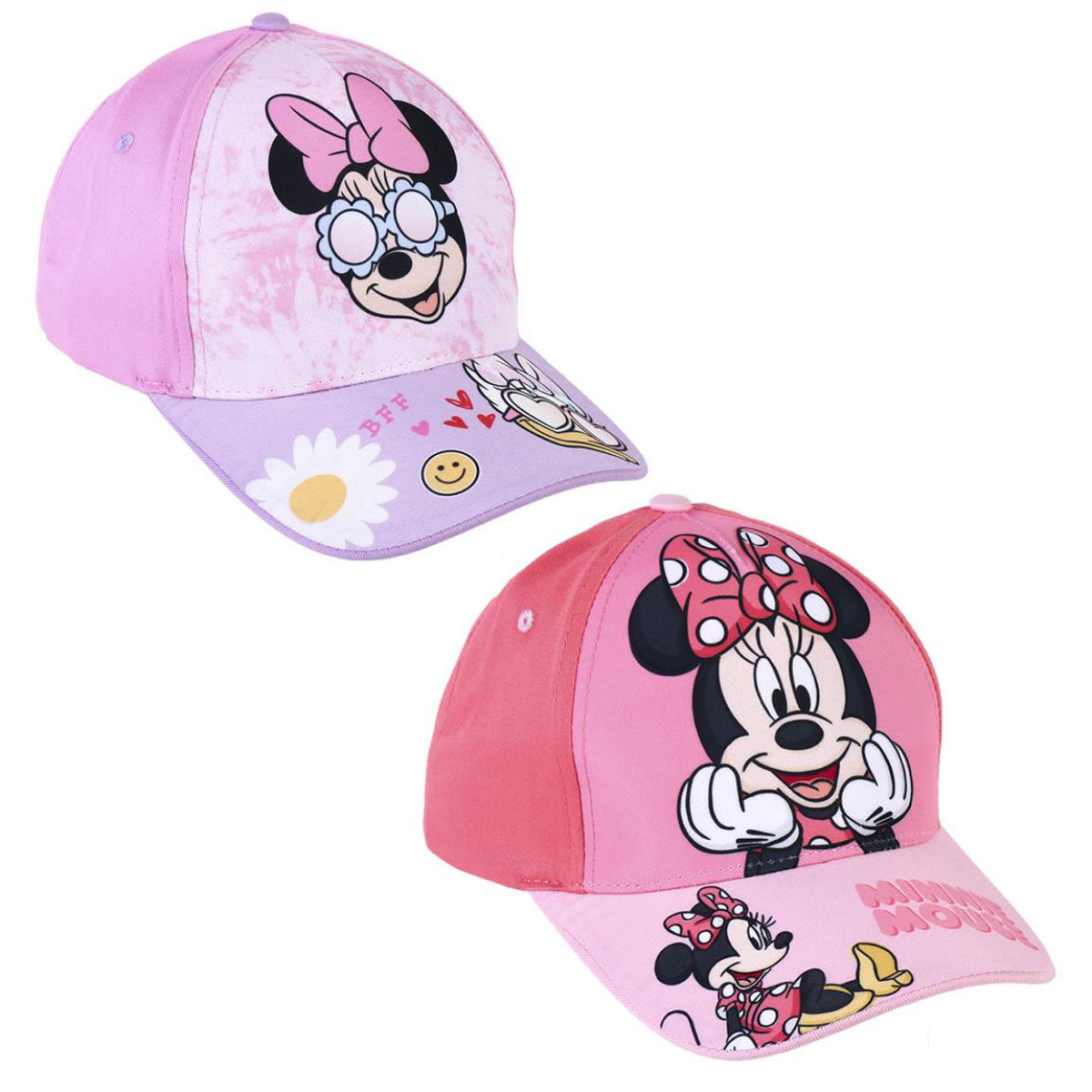 Disney Minnie Mouse Sommer Cap – Kinder Mütze mit Print & UV-Schutz
