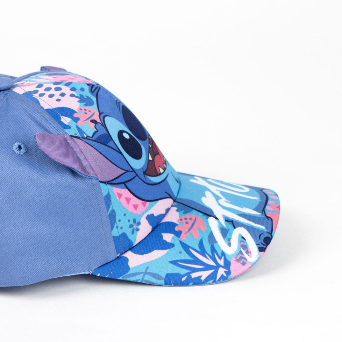 Disney Stitch Kinder Cap Premium Basecap Baumwollmix 3D Motiv verstellbar