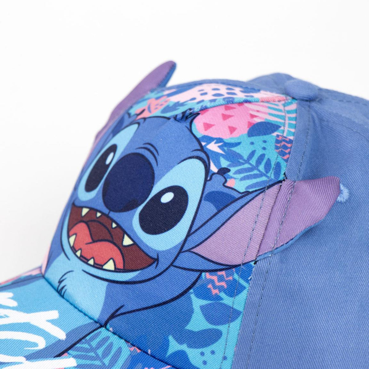 Disney Stitch Kinder Cap Premium Basecap Baumwollmix 3D Motiv verstellbar