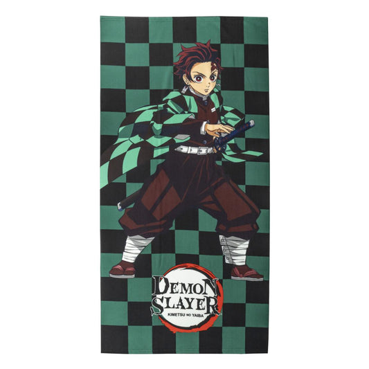 Demon Slayer Handtuch Badehandtuch Strandtuch 70x140 cm aus Polyester