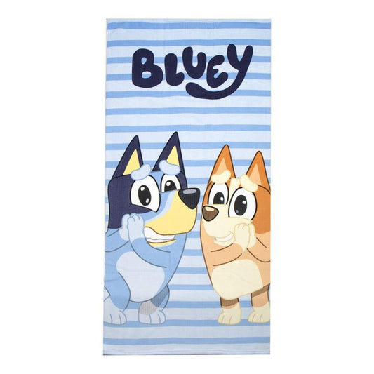 Bluey Strandtuch Handtuch für Kinder aus Polyester 140x70 cm
