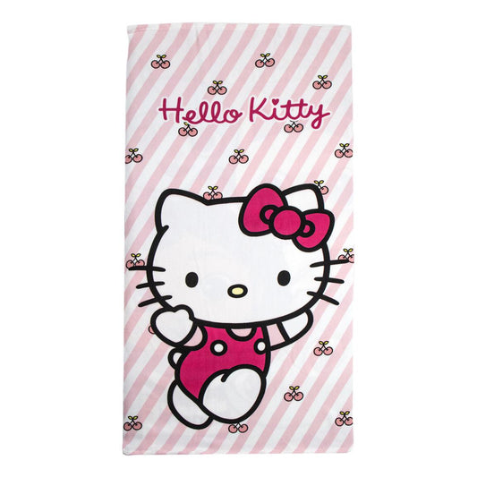 Hello Kitty Badetuch Kinder Strandtuch 140×70 cm aus Polyester