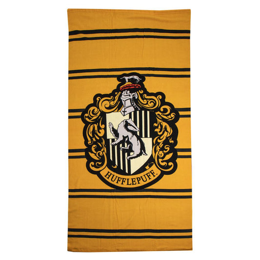 Harry Potter Hufflepuff Badetuch 140×70 cm Polyester Strandtuch