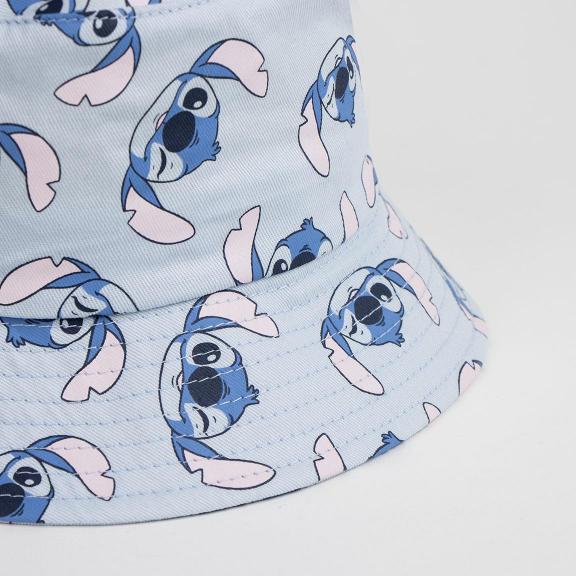 Lilo & Stitch Fischerhut Kinder Sommerhut & Sonnenkappe mit UV-Schutz