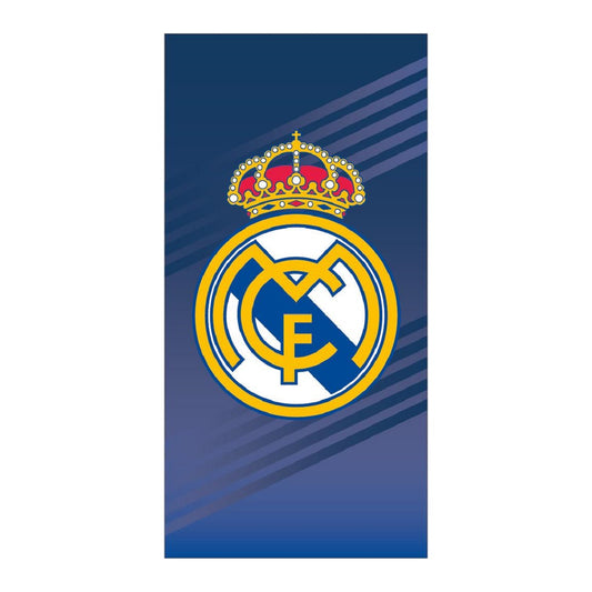 Real Madrid Badetuch Strandtuch 140x70 cm Polyester Handtuch für Fitness, Sport & Strand