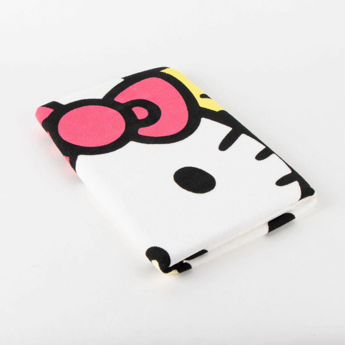 Hello Kitty Kinder Handtuch Polyester für Badezimmer Strand und Sporttasche 35x25 cm
