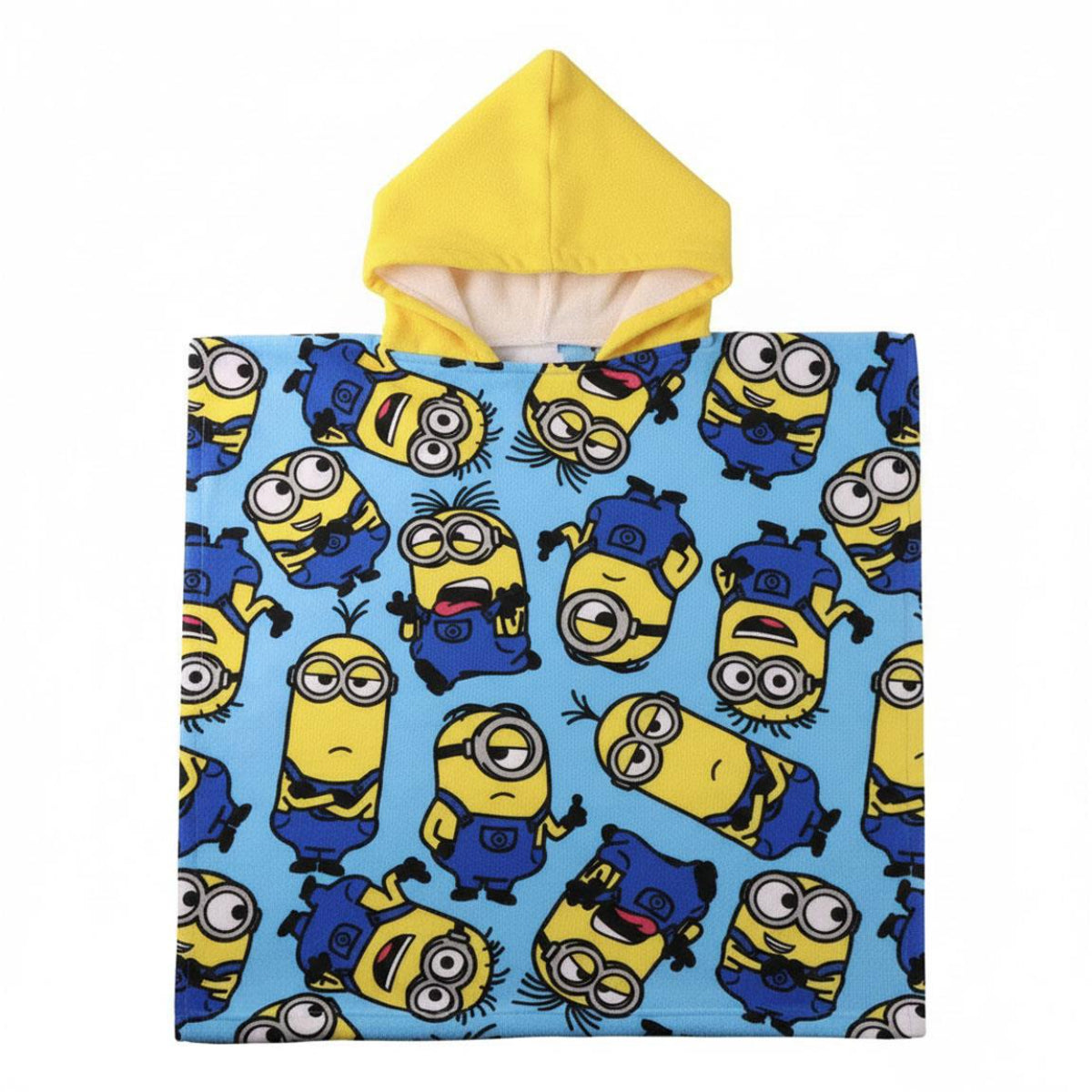 Minions Kinder Badeponcho 55 × 54,5 cm 100% Polyester 250 gsm