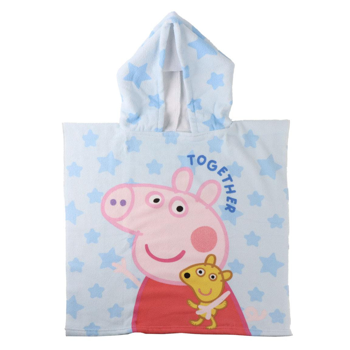 Peppa Pig Kinder Badeponcho 55 × 54 cm 100% Polyester 250 gsm