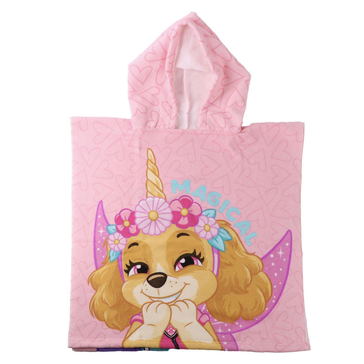 Paw Patrol Poncho für Kinder 55 × 54 cm Polyester 250 gsm pflegeleicht