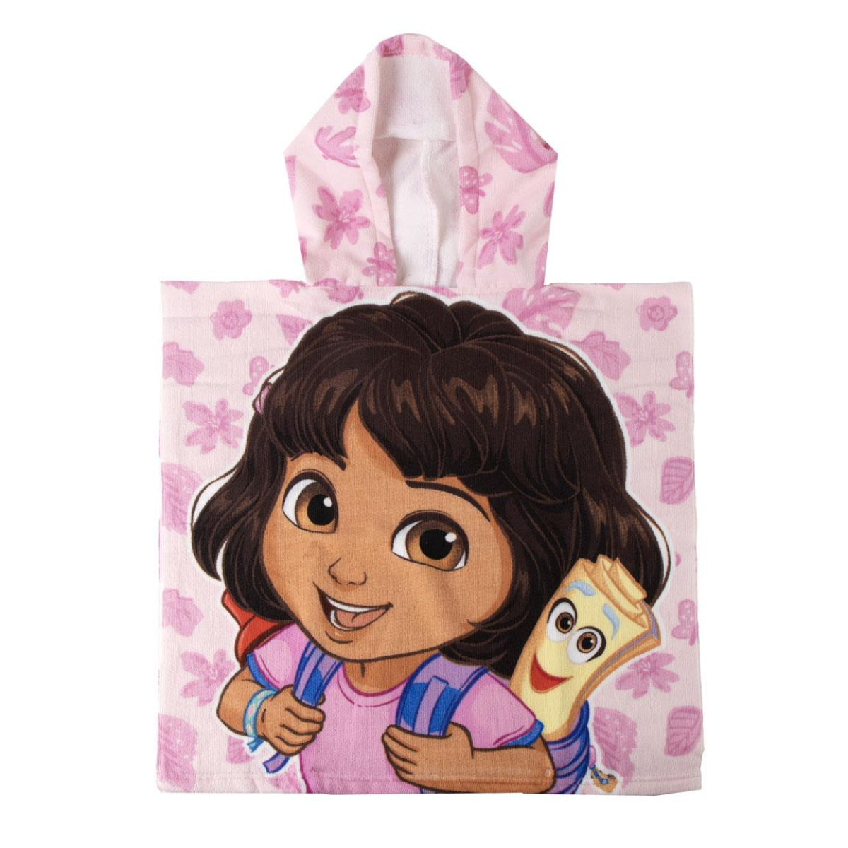 Dora die Entdeckerin Kinder Badeponcho 55 × 53 cm 100% Polyester 250 gsm
