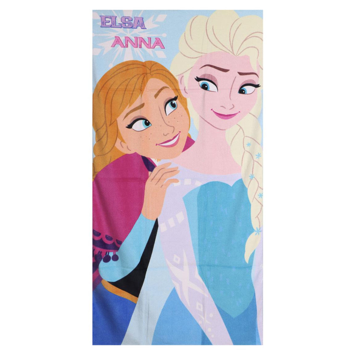 Disney Frozen Strandtuch Kinder 70 × 140 cm aus 100% Baumwolle 250 gsm