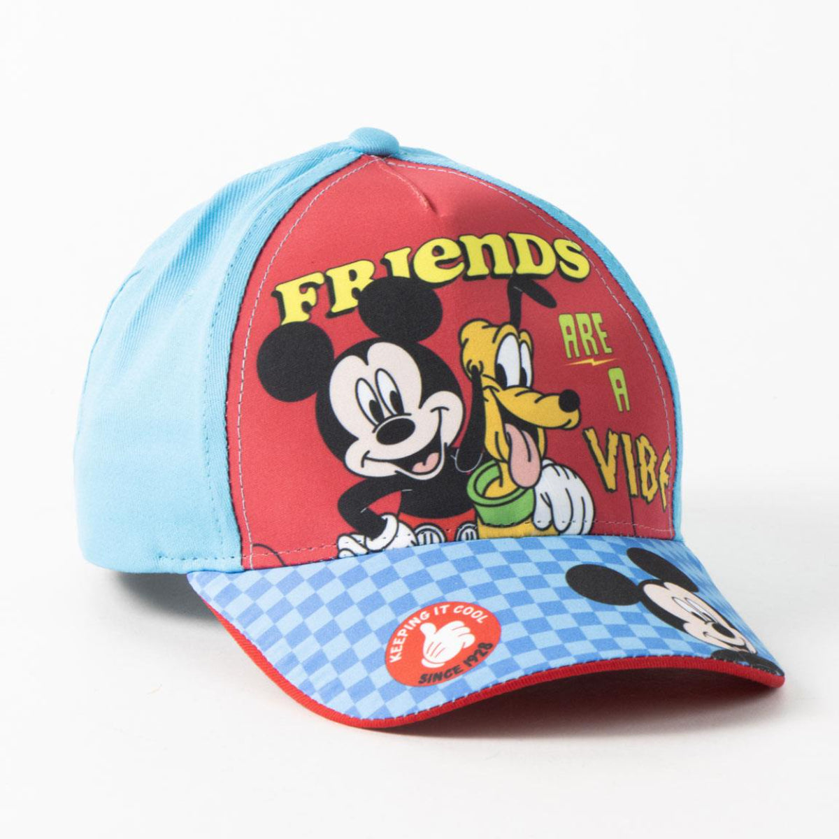 Disney Mickey Mouse Kinder Kappe für Alltag Schule und Ausflüge