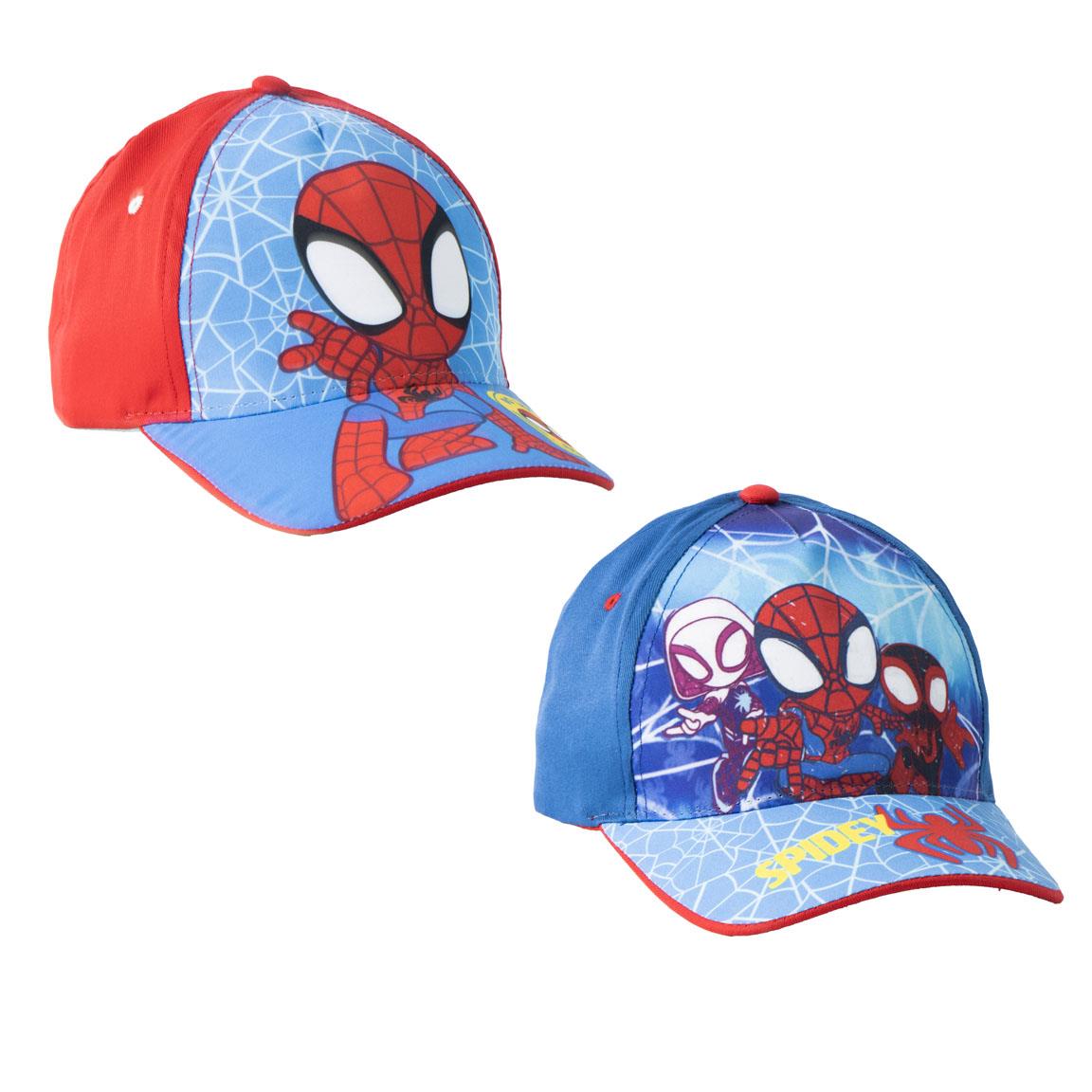 Marvel Spider Man Cap für Kinder sportliches Design Sonnenschutz