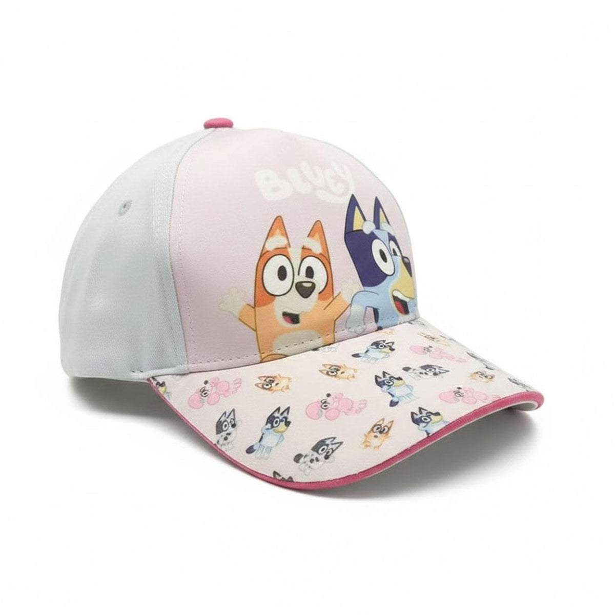 Bluey Kinder Cap Größe 53 leichte Baseballmütze für Alltag Urlaub und Outdoor