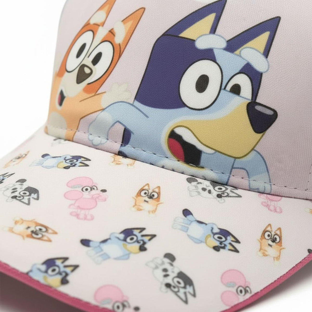 Bluey Kinder Cap Größe 53 leichte Baseballmütze für Alltag Urlaub und Outdoor