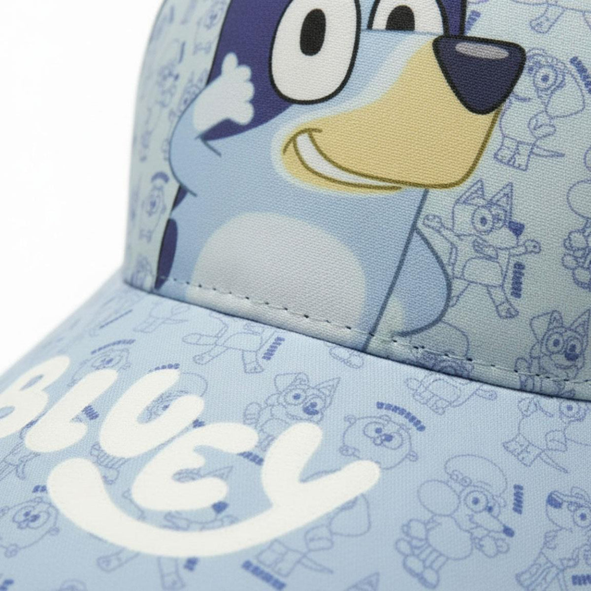 Bluey Kinder Cap Größe 53 leichte Baseballmütze für Alltag Urlaub und Outdoor