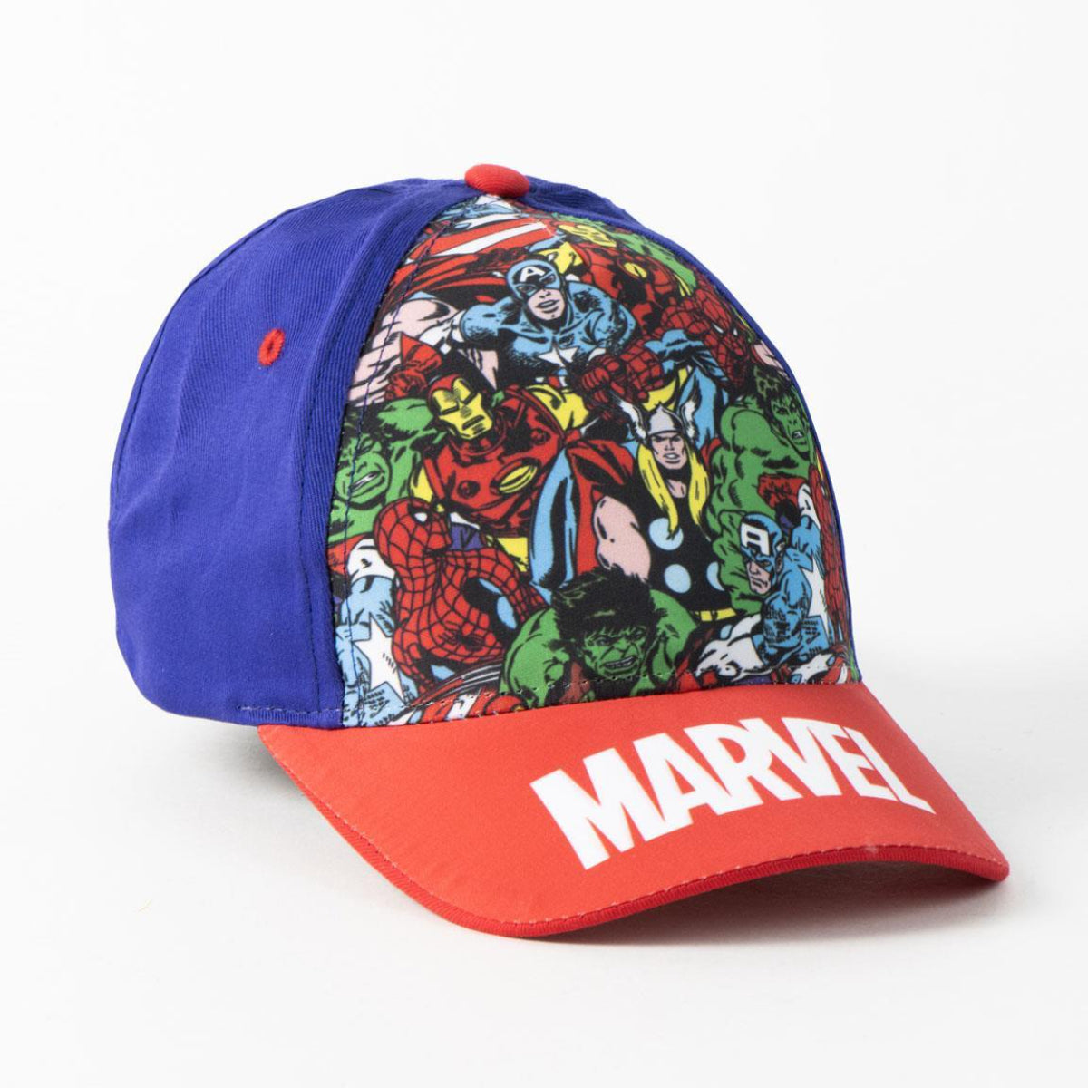 Marvel Avengers Spider Man Kinder Cap Baseballkappe Schirmmütze 53 cm
