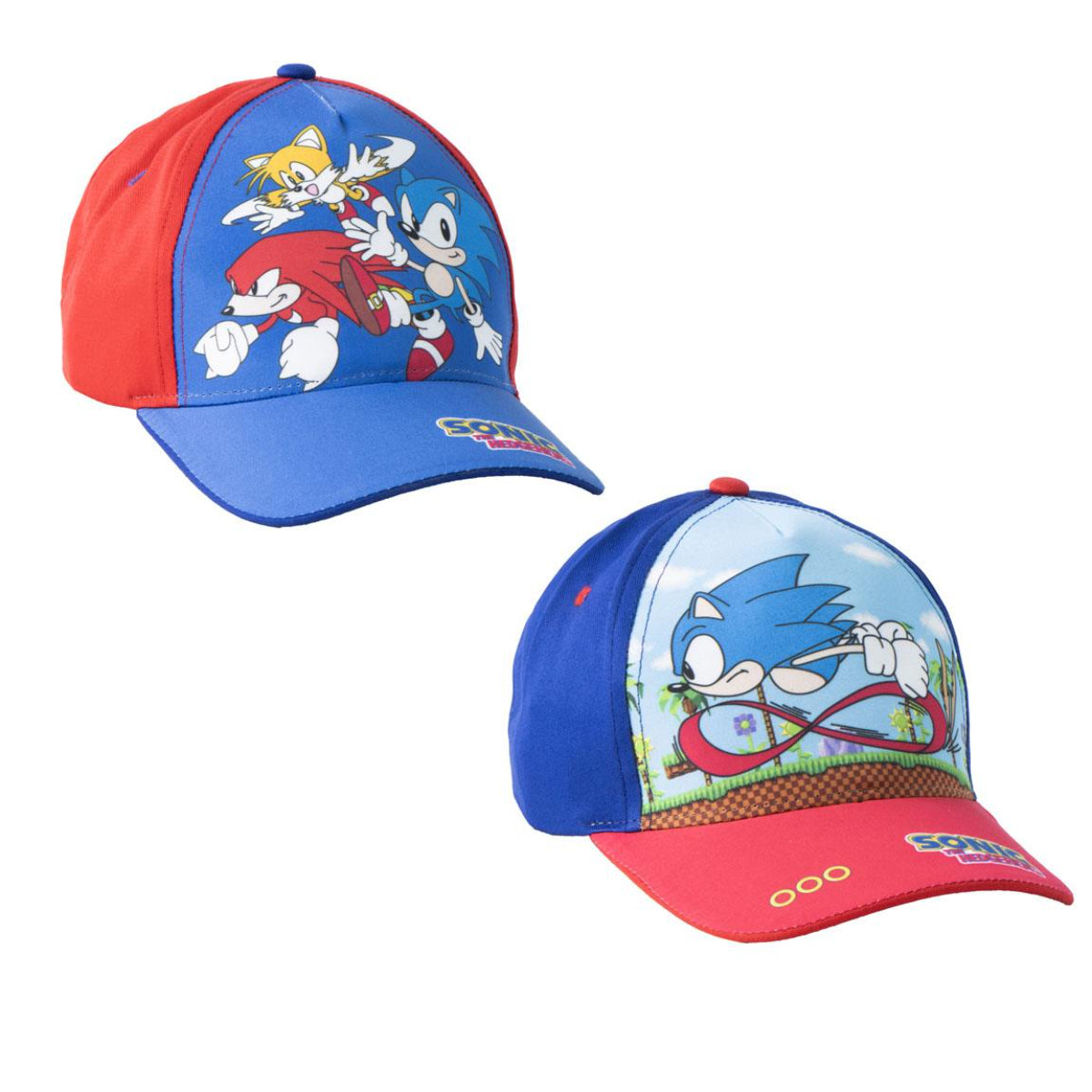 Sonic Kinder Cap 53 cm Baumwolle und Polyester Kappe für Alltag Schule und Freizeit