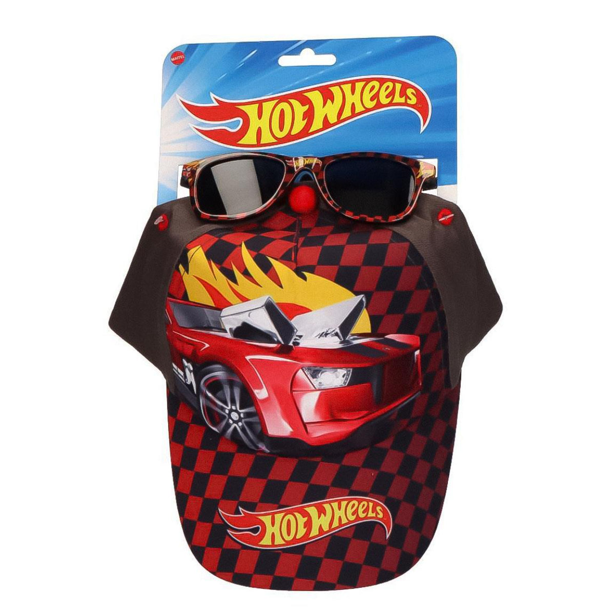 Hot Wheels Sommer Set mit Cap und Sonnenbrille als Geschenkidee