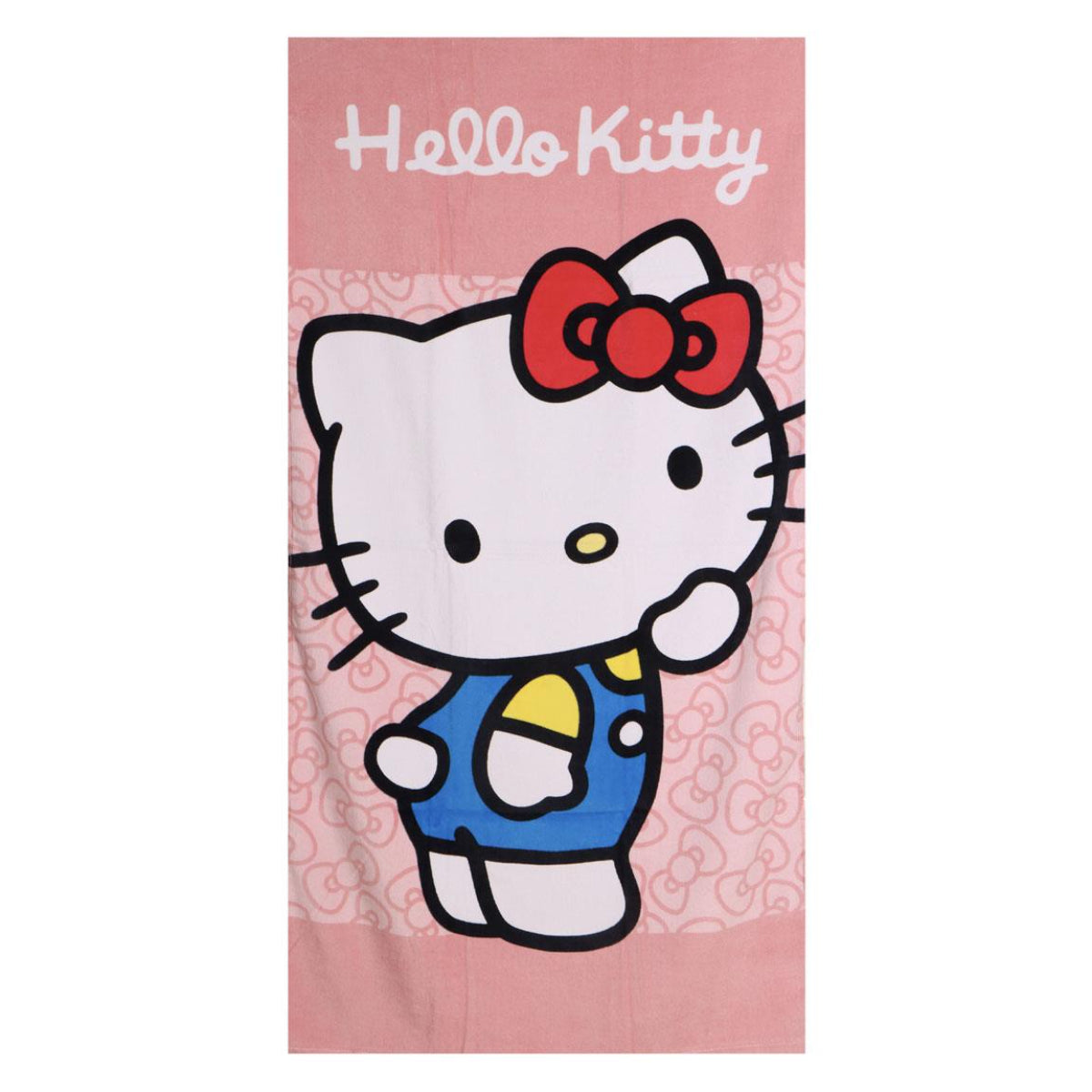 Hello Kitty Strandtuch Kinder 70 × 140 cm aus 100% Baumwolle 250 gsm
