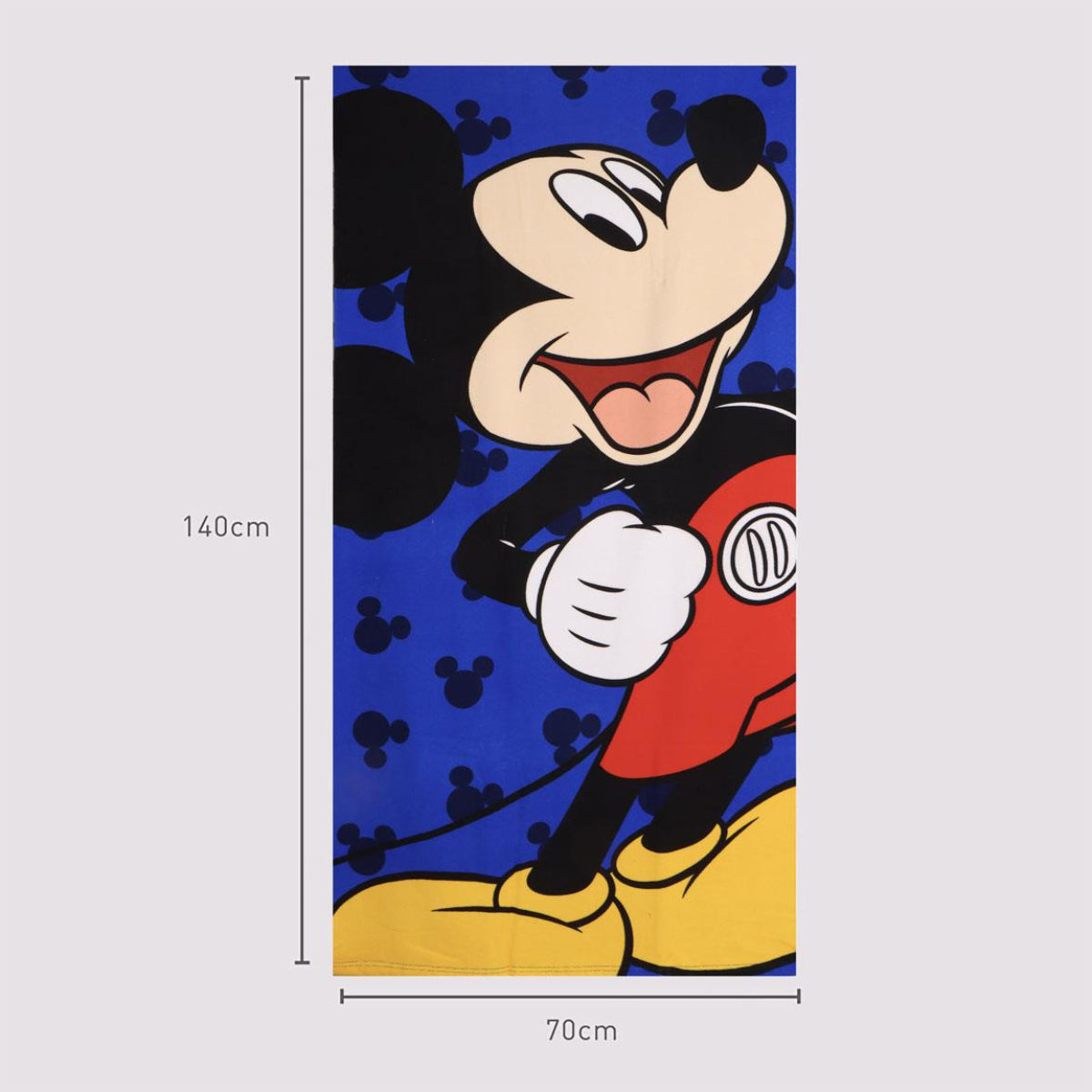 Disney Mickey Mouse Strandtuch Kinder 70 × 140 cm 100% Polyester 250 gsm