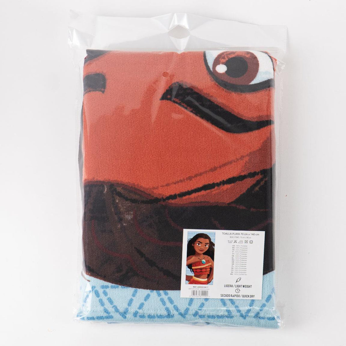 Disney Moana Polyester Strandtuch für Kinder 70 × 140 cm 250 gsm