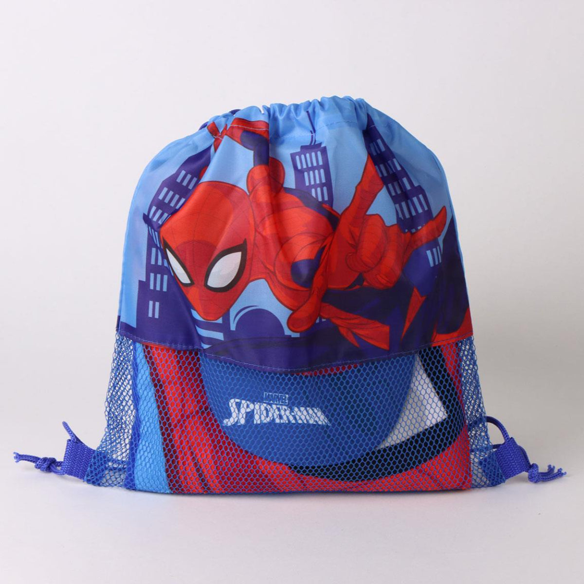 Marvel Spider Man Set Strandtuch 70 × 140 cm Baseballkappe und Turnbeutel
