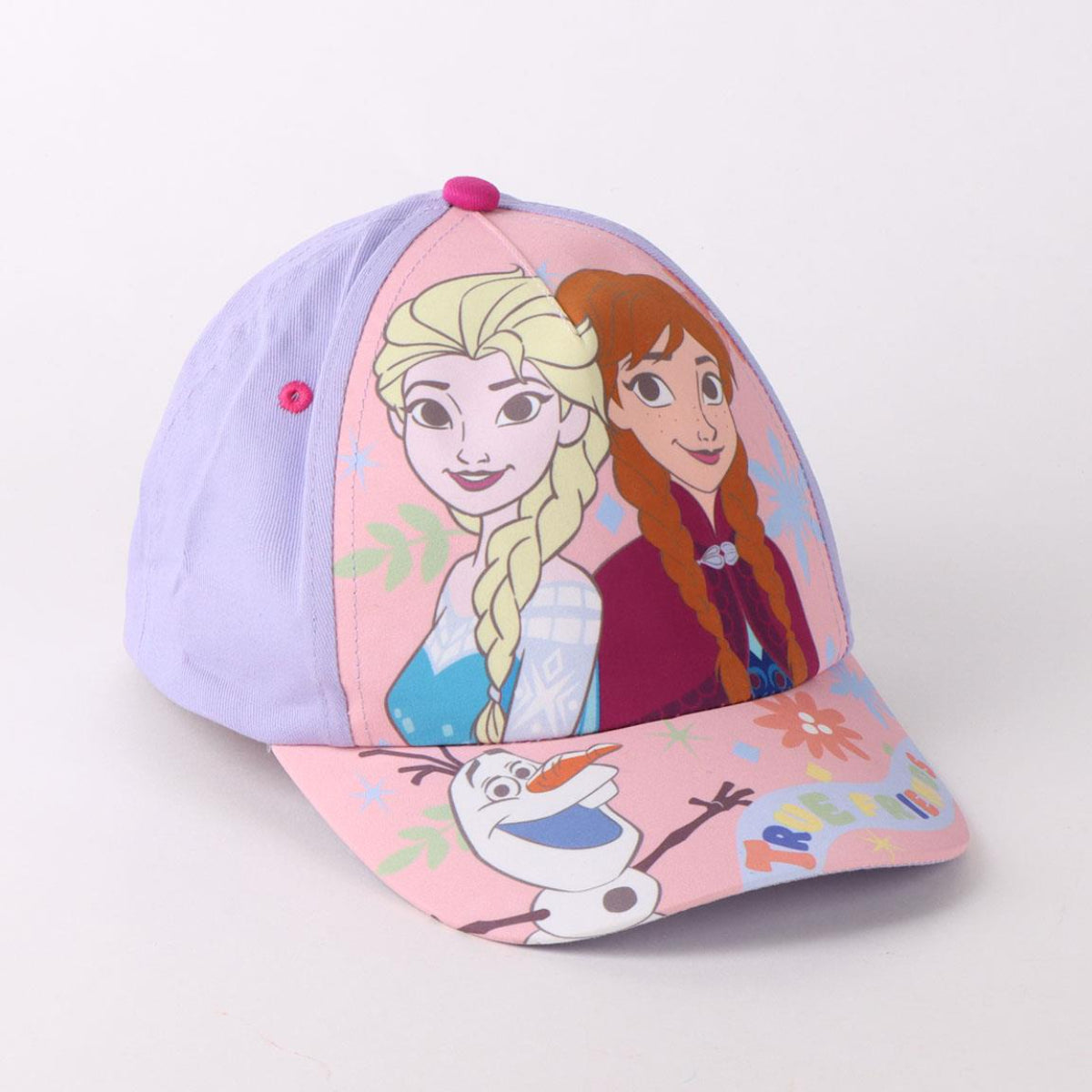 Disney Frozen Set Strandtuch 70 × 140 cm Baseballkappe und Turnbeutel für Kinder