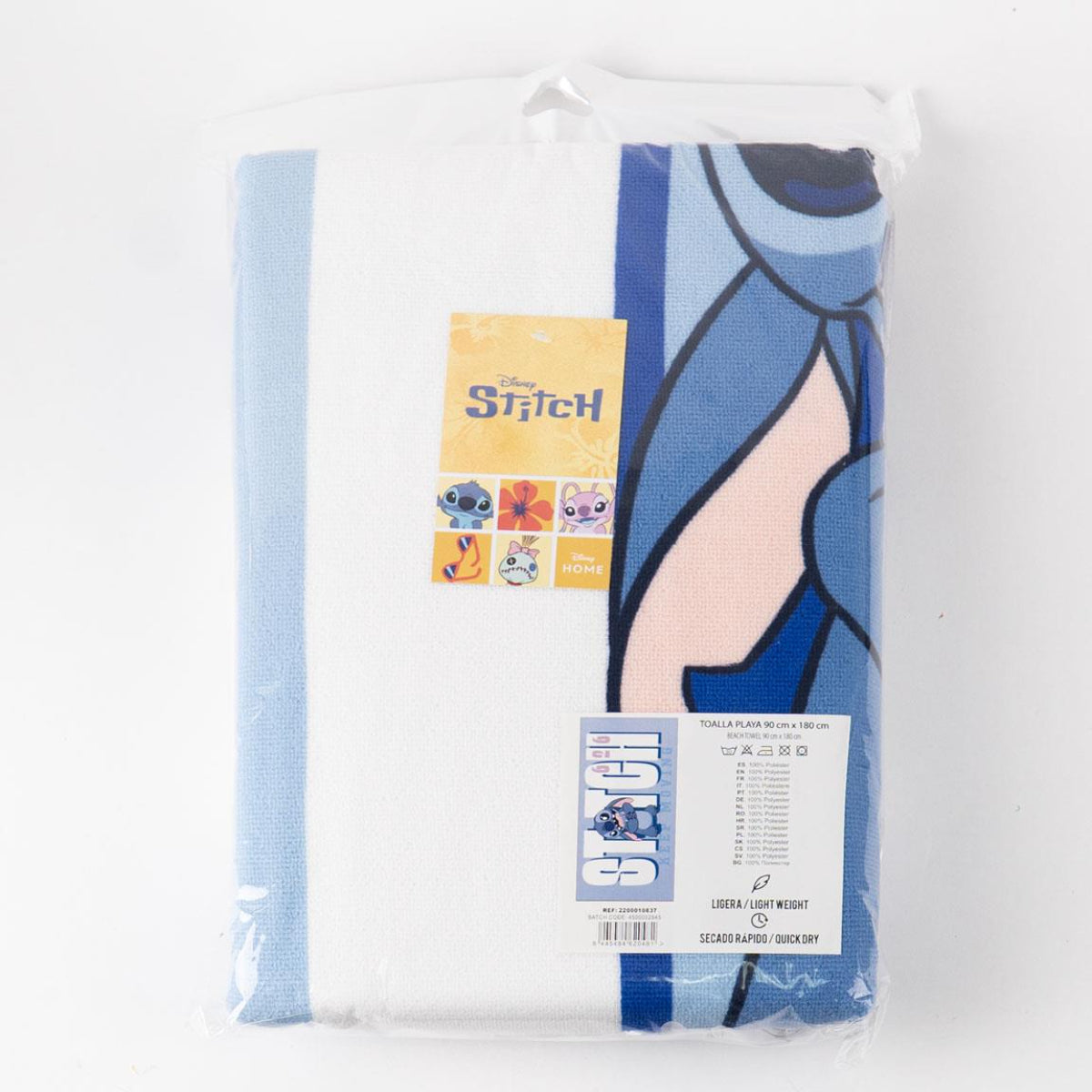 Disney Lilo und Stitch Polyester Strandtuch 90 × 180 cm 250 gsm