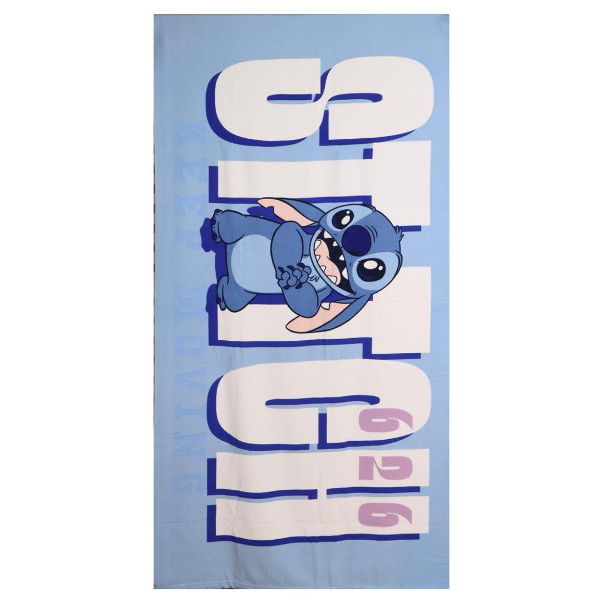Disney Lilo und Stitch Polyester Strandtuch 90 × 180 cm 250 gsm