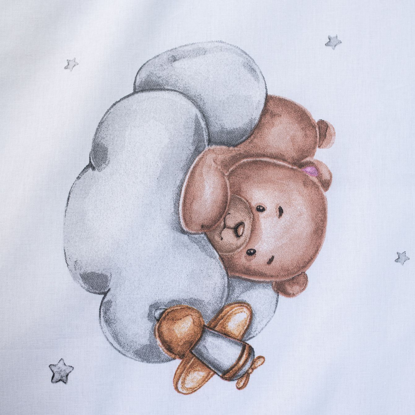 Teddy Bear Kinderbettwäsche – Bettbezug 100x135 cm & Kissenbezug 40x60 cm