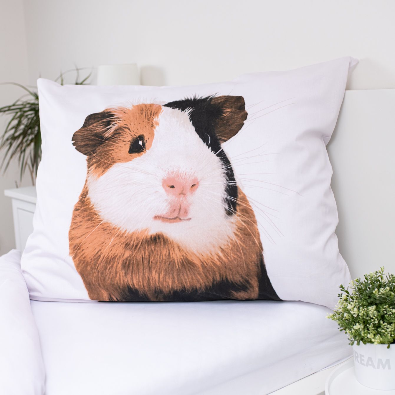 Meerschweinchen Design Bettwäsche aus Baumwolle, 140x200 cm & 70x90 cm