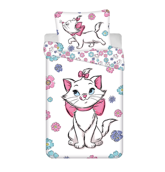 Disney Marie Cat Design Kuschelige Bettwäsche Baumwolle, 140x200 cm & 70x90 cm