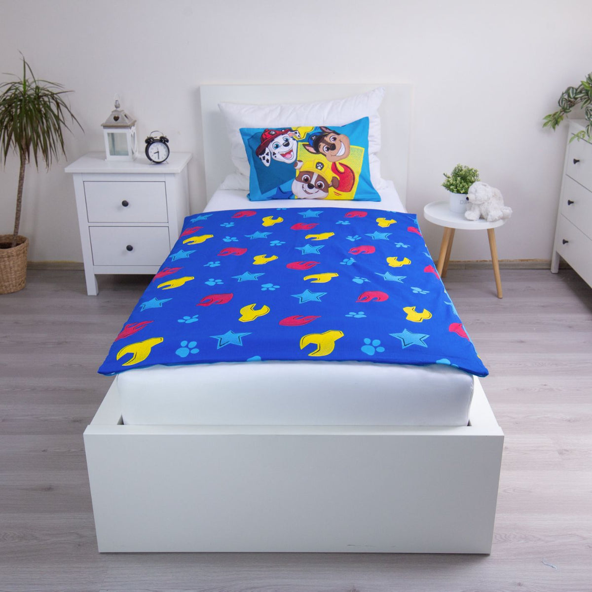 Paw Patrol Bettwäsche für Kleinkinder 100x135 cm 40x60 cm Baumwolle