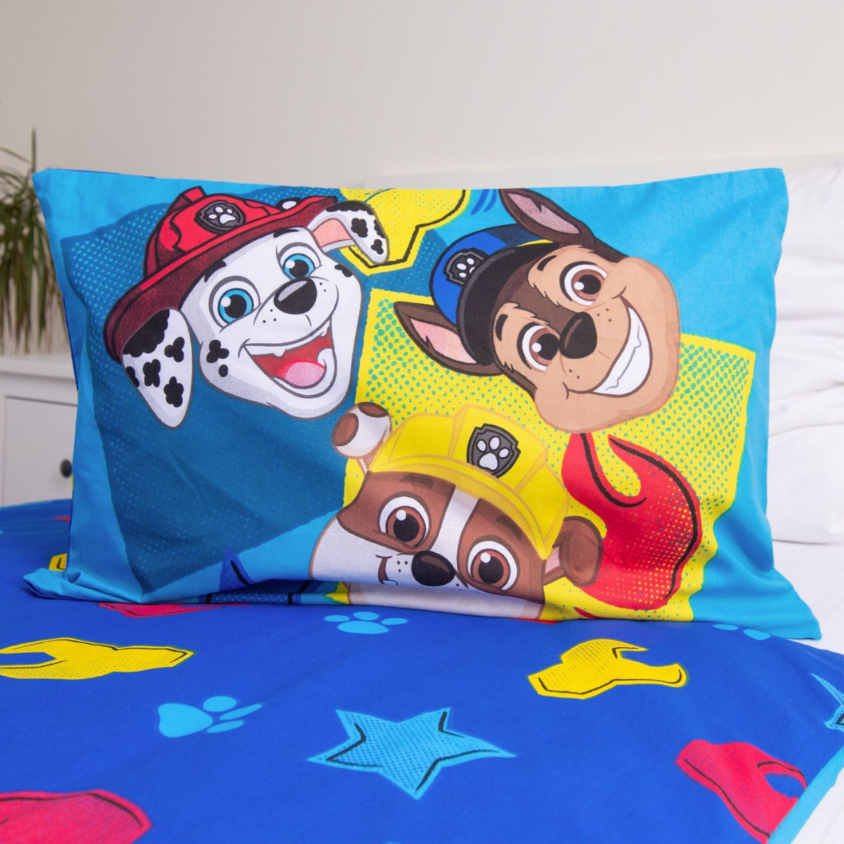 Paw Patrol Bettwäsche für Kleinkinder 100x135 cm 40x60 cm Baumwolle