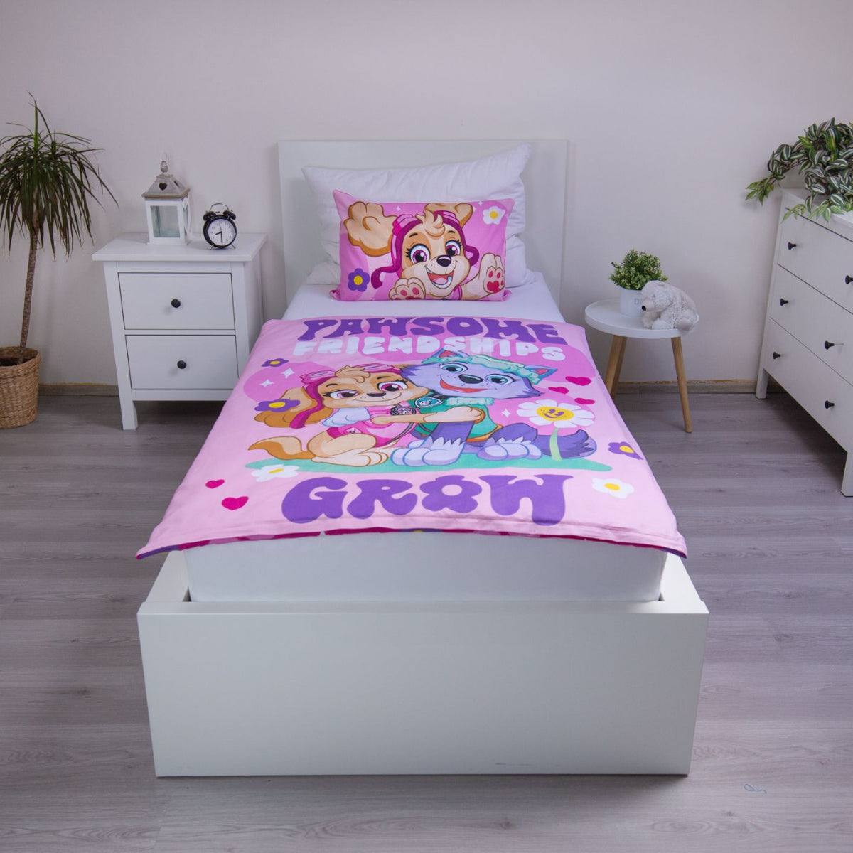 Paw Patrol Bettwäsche für Kleinkinder 100x135 cm 40x60 cm Baumwolle