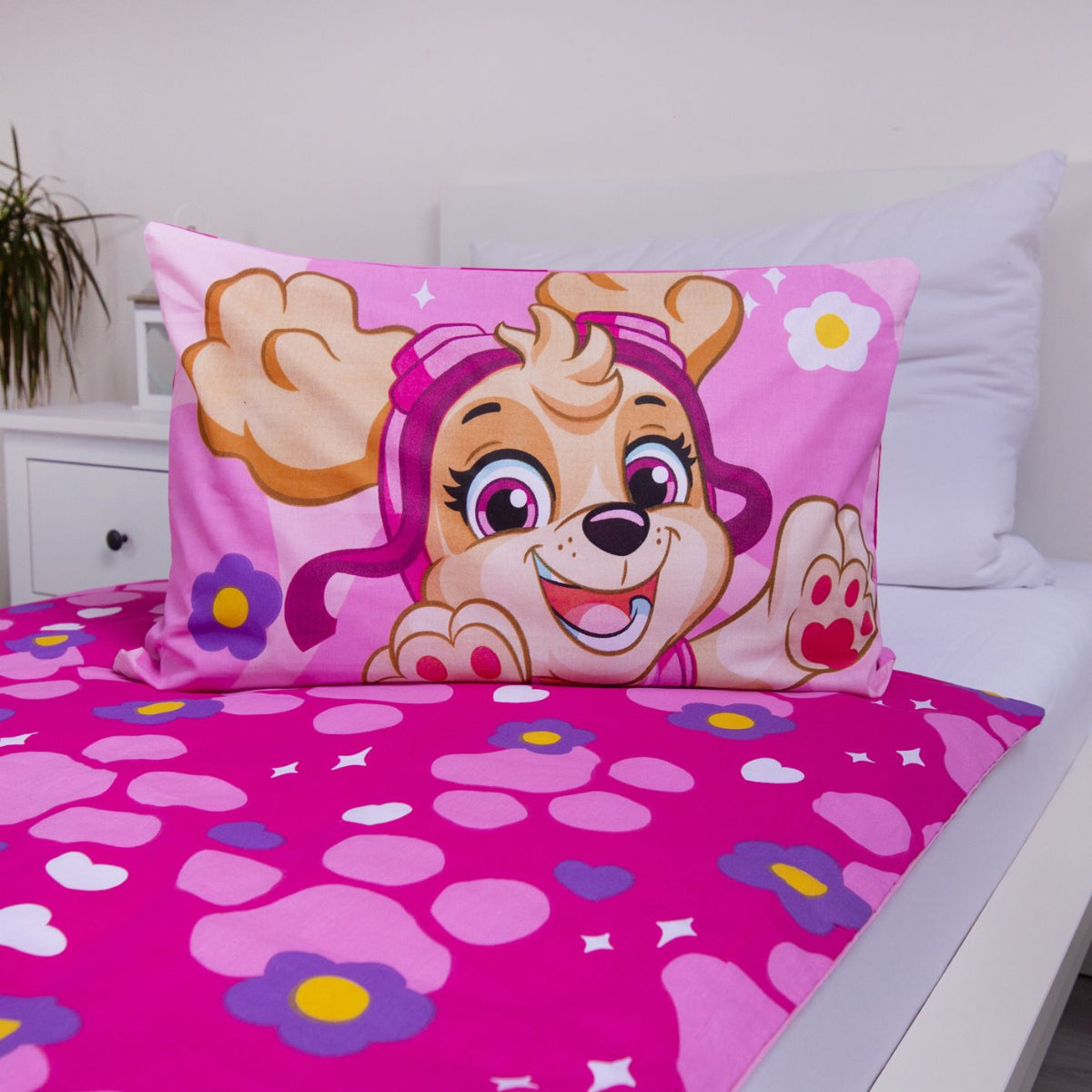 Paw Patrol Bettwäsche für Kleinkinder 100x135 cm 40x60 cm Baumwolle
