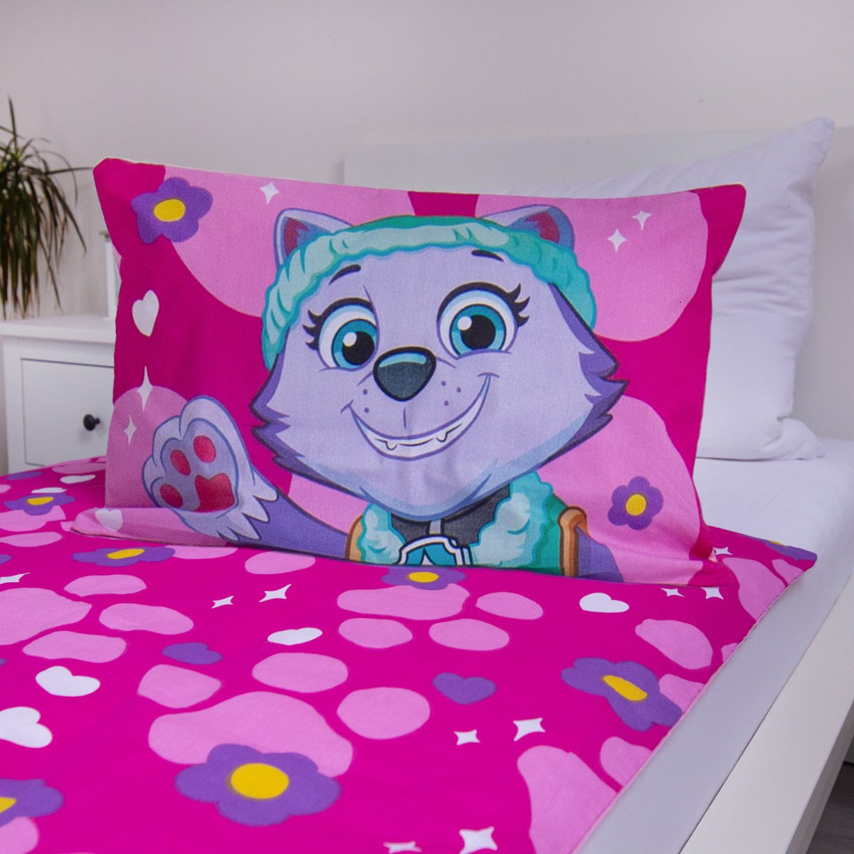 Paw Patrol Bettwäsche für Kleinkinder 100x135 cm 40x60 cm Baumwolle