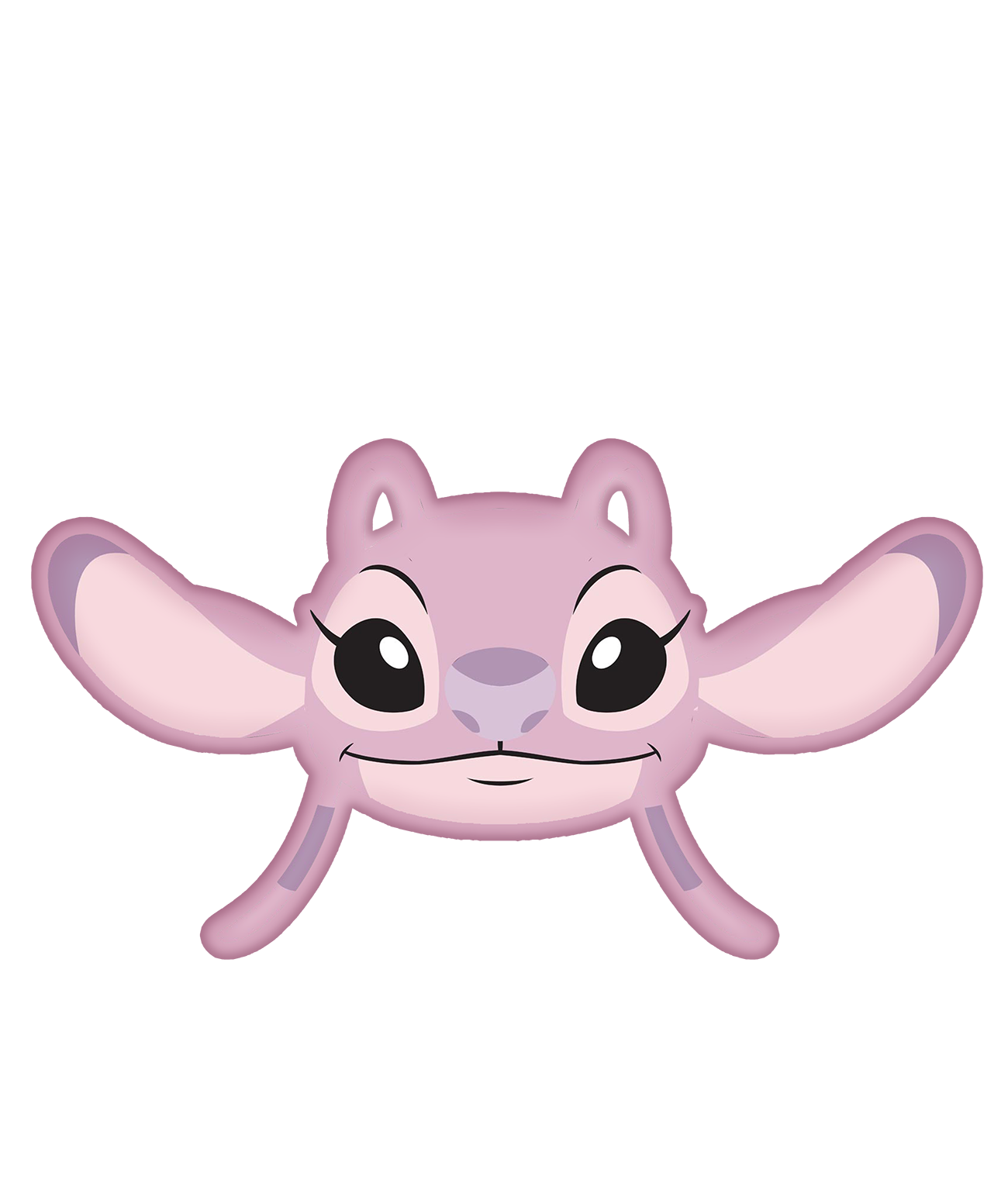 Lilo & Stitch Kissen – Angel Pink Dekokissen in 3D-Optik für Sofa & Bett