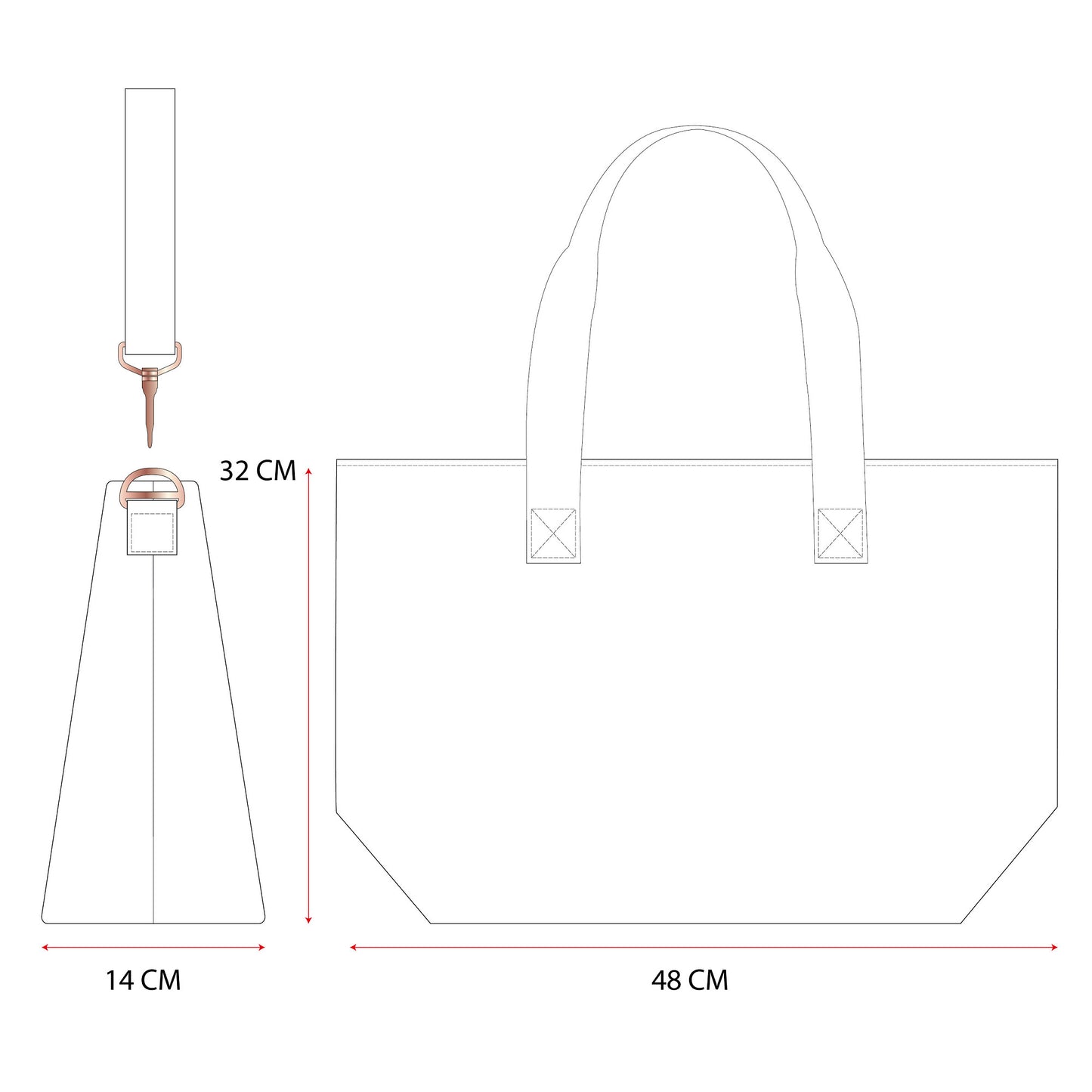 Lilo & Stitch Shopper Fashion Mission Praktische Tasche mit coolem Stitch-Design