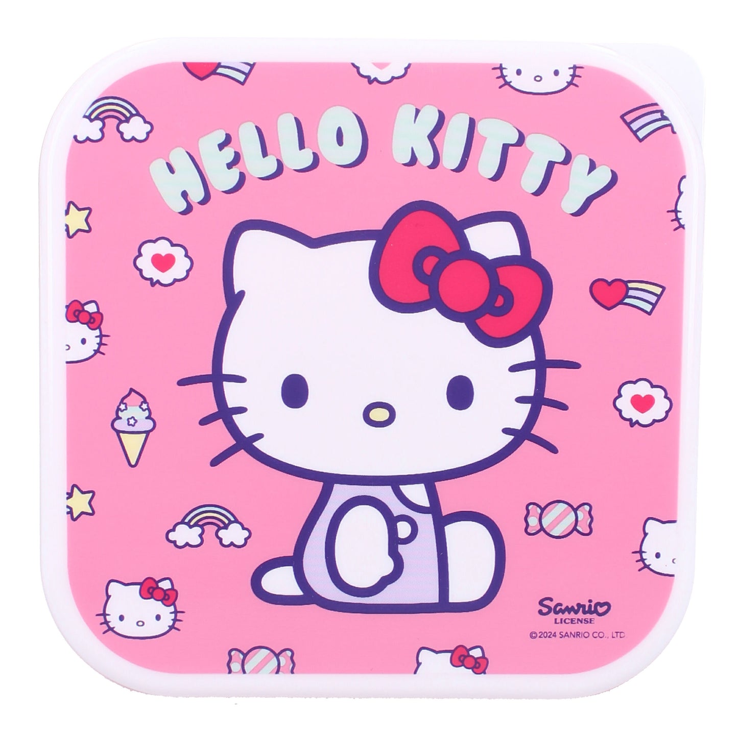 Hello Kitty Snackbox 3-in-1 – Brotdose Lunchbox Set für Kinder