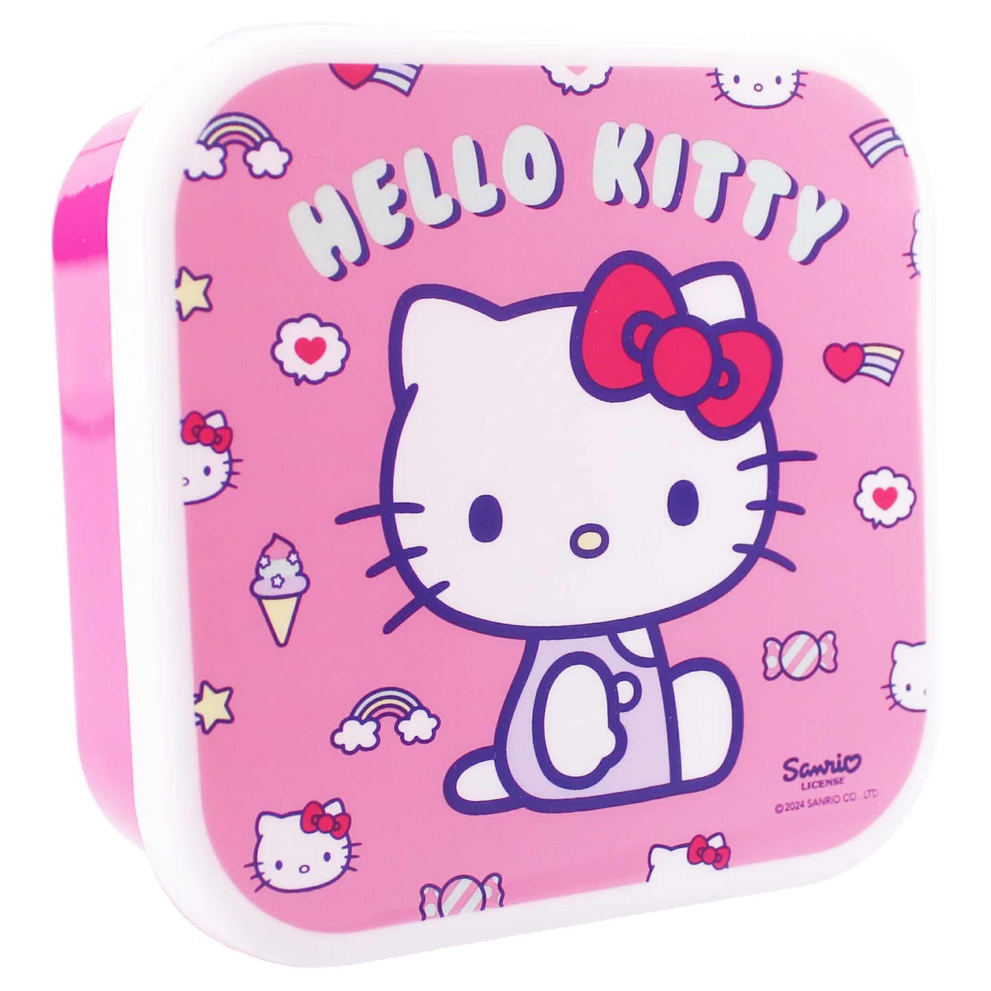 Hello Kitty Snackbox 3-in-1 – Brotdose Lunchbox Set für Kinder
