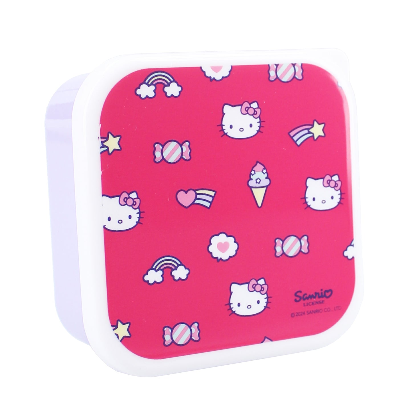 Hello Kitty Snackbox 3-in-1 – Brotdose Lunchbox Set für Kinder