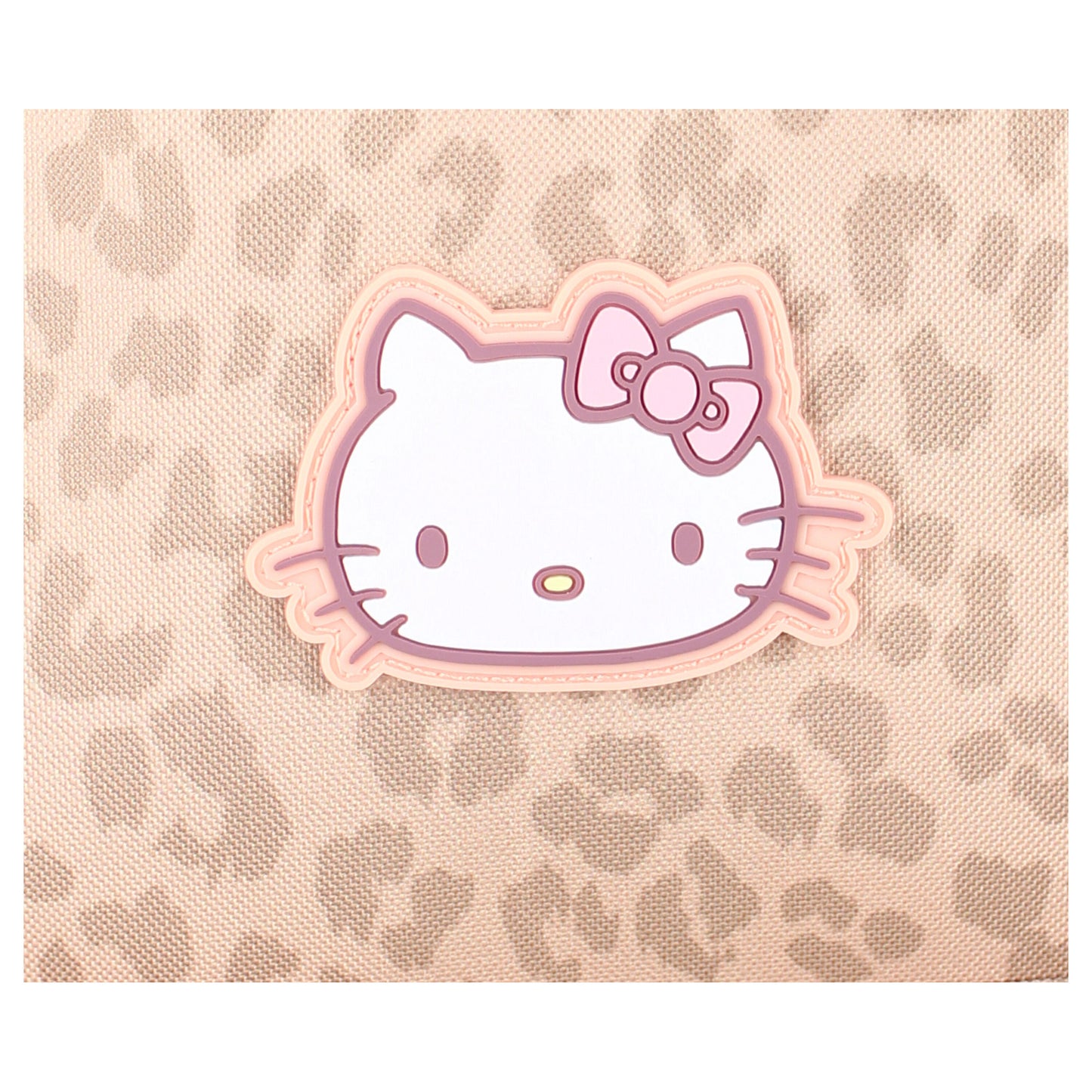 Hello Kitty Rucksack Kinder – Leopard Print Schulrucksack Mädchen Rosa