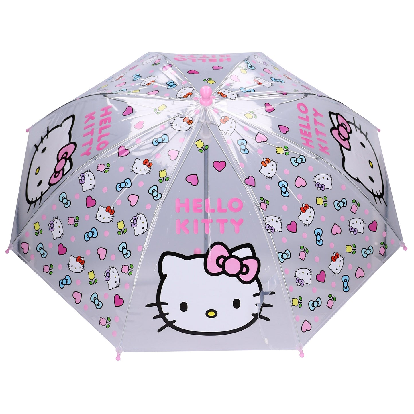 Hello Kitty ⌀ 71 cm Rainy Days Schirm mit Rundgriff Regenschirm