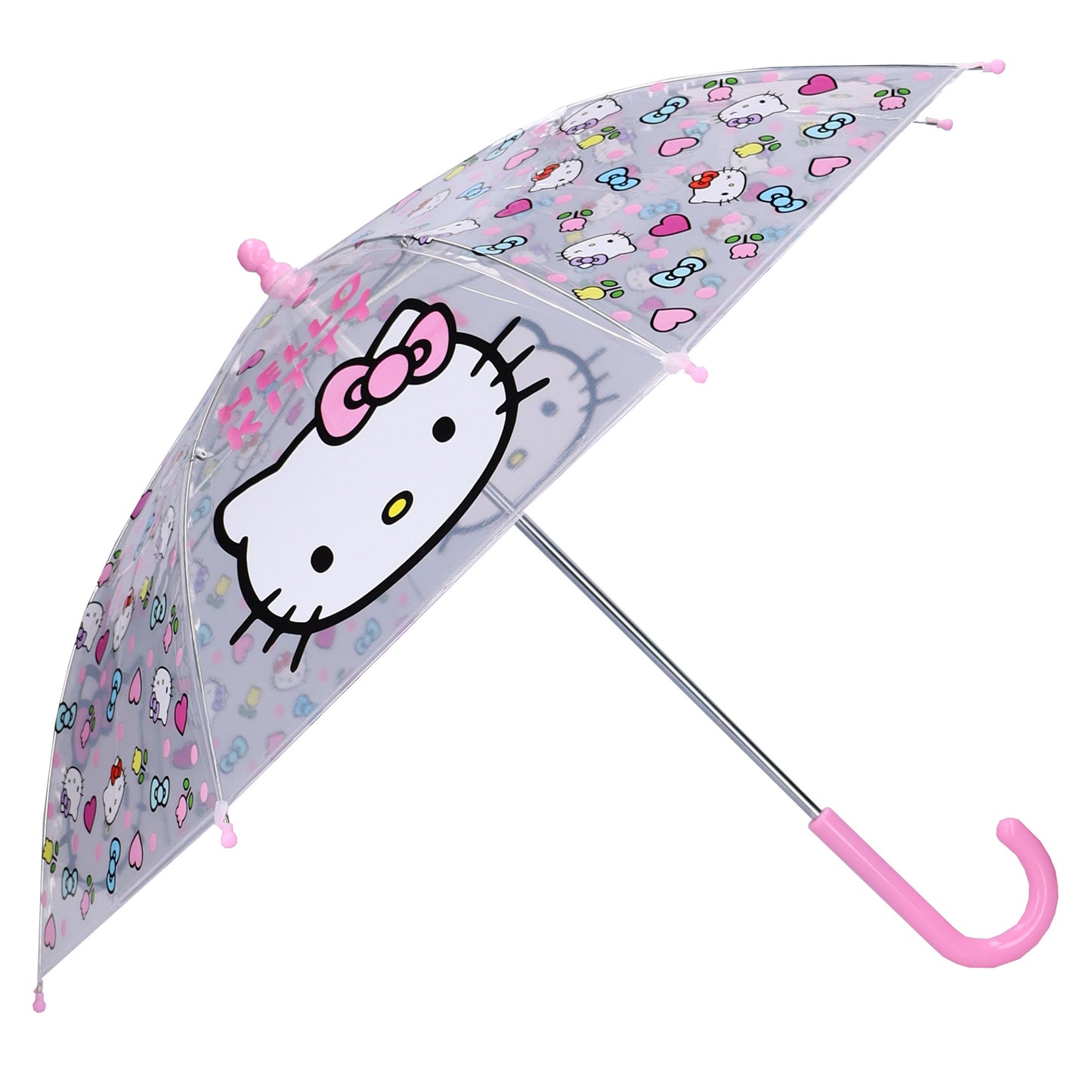 Hello Kitty ⌀ 71 cm Rainy Days Schirm mit Rundgriff Regenschirm