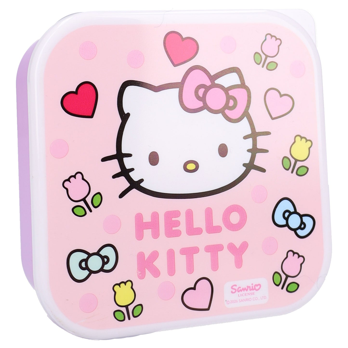 Hello Kitty Lunchbox Set Kinder Snackbox Brotdose 3 Stück Aufbewahrungsbox