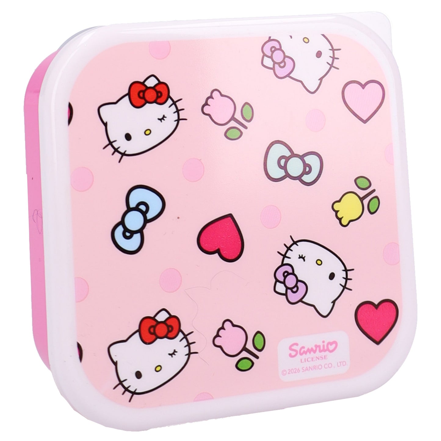 Hello Kitty Lunchbox Set Kinder Snackbox Brotdose 3 Stück Aufbewahrungsbox